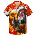 thumbnail image 3 of Camisa de playa de manga corta para hombre, ropa de disfraz de los años 80 para hombre, camisetas vintage divertidas con estampado 3D completo, camisa con botones estilo discoteca retro para mujer, 3 of 5