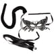thumbnail image 1 of KAKOWELY 1 juego de máscara de encaje para gato, cuello, gargantilla, cola, accesorio para disfraz, 1 of 4