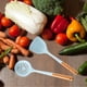 thumbnail image 5 of Juego de utensilios de cocina de 2 piezas, silicona antiadherente resistente al calor, sin BPA, utensilios de cocina con mango de madera maciza, 5 of 5