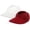 Red, variant on 2 Pack Summer Beach Hats VLOOCKLW Wide Brim UV Protection Sun Visor Hats, UPF50 Lightweight Foldable Ponytail Sports Cap Black