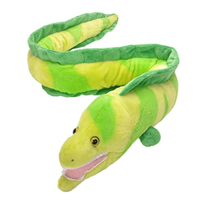 Wild Republic Moray EEL Plush, Stuffed Animal, Plush Toy, Gifts for
