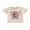 Apricot, variant on BemeyourBBs Toddler Baby Boy Girl 4th of July T-Shirts Outfit Patriot Independent Day Clothes American Flag Raccoon Letter Print Crew Neck Shirts Kids Summer Casual T Shirt Tops