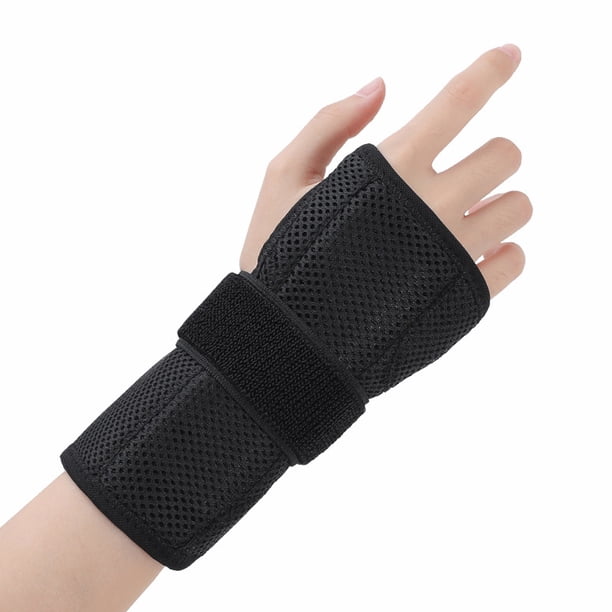 Correa de fijación de una articulación de muñeca, funda de fijación de fractura de esguince de muñeca transpirable, soporte de placa de muñeca para mano derecha