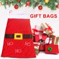 thumbnail image 4 of Bolsa de almacenamiento de regalos navideños con cordón para decoraciones de fiestas navideñas, 4 of 8