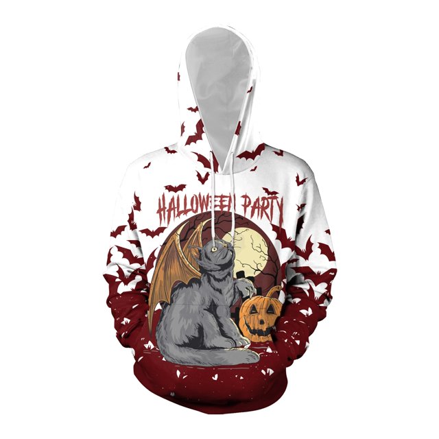 Sudaderas con capucha de calabaza para hombre y mujer, jersey con estampado 3D y bolsillo, disfraz de Cosplay divertido, ropa de exterior informal holgada y cálida, ropa de gran tamaño para adultos