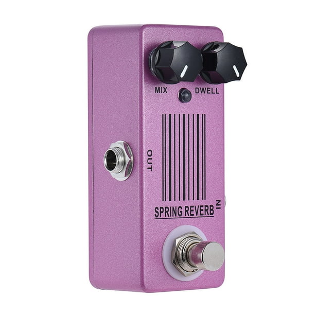 Pedal de efectos MOSKY MP-51 Spring Reverb Mini Single Pedal de Efecto de Guitarra True Bypass MOSKYAudio Pedal de efectos