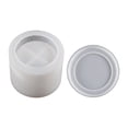 thumbnail image 3 of Vaso redondo de silicona para velas, molde cilíndrico para velas, maceta para flores, bandeja para joyas, contenedor de almacenamiento para regalo de Patrón de flores, 3 of 8