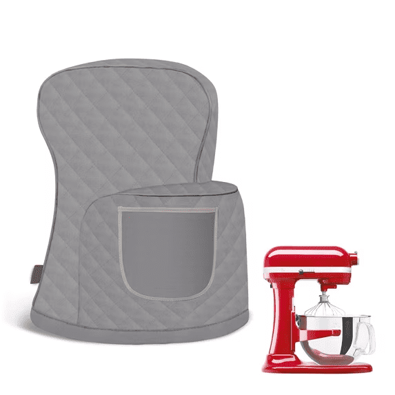 Mixer Cover compatible with Kitchenaid stand Mixer(6qt Gray)