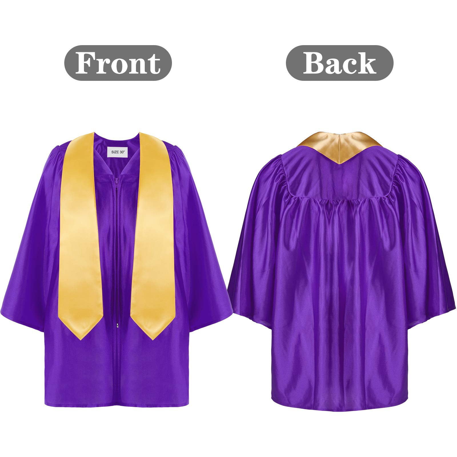 Boys Preschool Graduation Cap and Gown Outfit Purple Graduation Tassel with 2026 Tassel Graduation Dress Outfit 6-8 Years