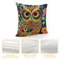 thumbnail image 4 of Orinice Flowers Graphic Decorative Cushion Throw Pillow Cover for Home Couch Living Room Sofa, High-Quality 1PC 20x20in, 4 of 5