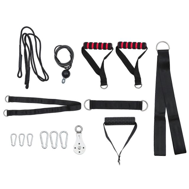 Fitness Accessories Kit Triceps Extension Pulley System for Home Use 1Set