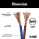 thumbnail image 3 of Cable Speaker Wire InstallGear calibre 14 de 30,5 m con tecnología Soft Touch, 3 of 7