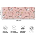 thumbnail image 3 of Pink Unicorn Flamingo Pattern Bathroom Rugs Mat,Non Slip Microfiber Bathroom Rug,Rubber Backing,Soft Bathroom Mats for Bathroom Floor,Tub and Shower,47x17in(120x43cm), 3 of 5