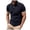Blue, variant on Men's Slim Fit Short Sleeve Polo Shirts Contrast White Trim Collar , Breathable Soft Lightweight Multi Colors for Summer Golf Business Daily Wear,XXL
