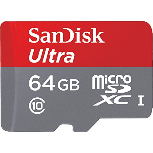 Sandisk Sdsqunc064gan6ma Mobile Ultra Microsdxc 64gb Uhs I Memory Card Walmart Com Walmart Com