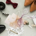 thumbnail image 3 of RUNROTOO 1Set Assorted Color Wedding Vow Hand Cards Paper Material with Decorative Bowknot for Celebration, 3 of 8
