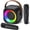 Black, variant on VOLIVO Mini Karaoke Machine, Portable Bluetooth Speaker with 2 Wireless Microphones for Kids & Adults