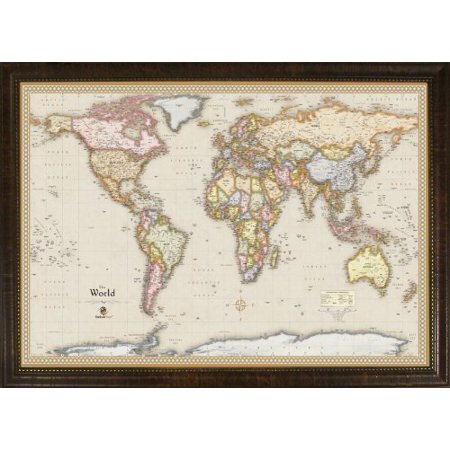 Homemagnetics MM3624WLD Magnetic Travel Map of The World, Magnets ...