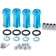 thumbnail image 3 of 8X Aluminio 12mm Hex Hub 24mm Adaptador de Extensión Espaciador de Rueda Ampliador para 1/18 A959 Piezas de Actualización Fit A949 A969 A979 RC Car,Azul, 3 of 5