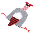 thumbnail image 4 of Christmas Gift Bags, Durable Christmas Gift Pouch Multi Purpose  For Christmas Party For Birthday Parties Grey, 4 of 8