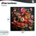 thumbnail image 4 of Stupell Industries Bohemian Harmonious Mixed Peonies Canvas Art, 36 x 36, by Lazar Studio, 4 of 8