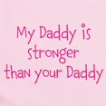 thumbnail image 2 of CafePress - My Daddy Is Stronger Than Your Daddy Body Suit - Baby Light Bodysuit, Size Newborn - 24 Months, 2 of 4