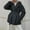 Black, variant on Women's Winter Quilted Down Coat with Belt, Oversized Wrap Padded Warm Outerwear Puffer Jackets with Pockets