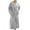 Gray, variant on AKAFMK Womens Robes,Robes for Women Bathrobe Fuzzy,Women's And Men's Flannel Hooded Pajamas Bathrobe Long Pajamas Lovers' Home Clothes Hot Pink