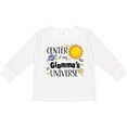 thumbnail image 3 of Inktastic Center of my Glamma's Universe Boys or Girls Long Sleeve Toddler T-Shirt, 3 of 5