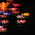 thumbnail image 5 of SPRING PARK Artificial LED Pool Floating Lotus-Light Garden Fountain Water Flower Lamp, 5 of 7