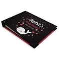 thumbnail image 2 of Darling Souvenir Grey Whale Fish & Dot Hardbound Cover Personalized Printed Baby ShowerGuestbookScrapbook-7 x 9 Inches, 2 of 5