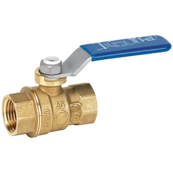 Homewerks 116-2-14-14 No- Lead Full Port 1/4-Turn, x Female Thread, Brass, 1/4-Inch Ball Valve, 0.25-Inch, Bronze