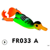 Puloru Swimming Duck Bait, Rotating Fins Bionic Bait of Multi Color Duck