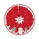 thumbnail image 2 of Falda para árbol de Navidad de 90 cm de diámetro, tapete para árbol de fiesta, suministros navideños, árbol de Navidad Estilo F, 2 of 9
