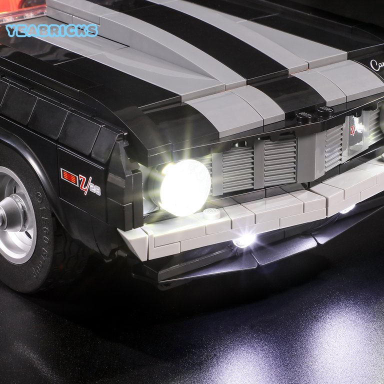 Kit Luci LED YEABRICKS Per Modello Chevrolet Camaro Z28 10304 Icons - Illumina La Tua Costruzione! - 3