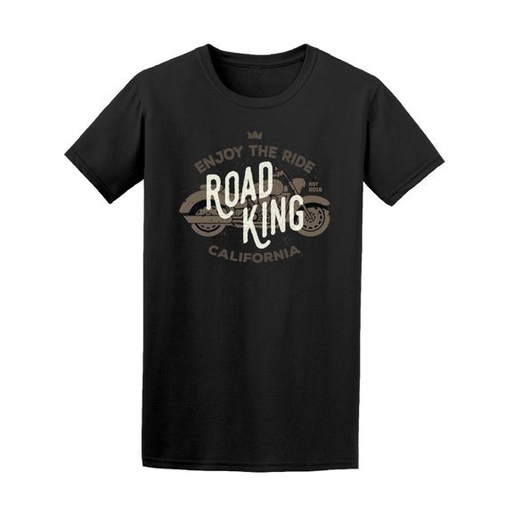 Vintage Motorcycle Road King Tee Men's -Image by Shutterstock