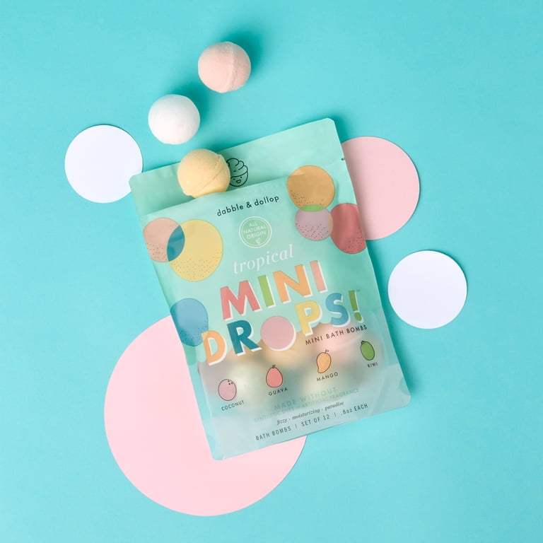Tropical Mini Bath Bombs, Set of 12 photo 4