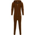 thumbnail image 4 of LAICAIW Combinaison à Capuche pour Hommes, Pyjama une Pièce à Fermeture Éclair, Combinaison de Jogging, 4 of 6