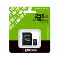 thumbnail image 1 of Kingston MicroSD 256GB UHS-I Clase 10 Almacenamiento Rápido y Confiable, 1 of 5