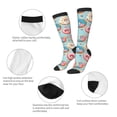 thumbnail image 5 of Haiem Colorful Donut Socks, Funny Novelty Crazy Design Cotton Socks Sports Socks Knee High Socks For Men, Women,1Pairs - Gift For Working Friends, 5 of 8