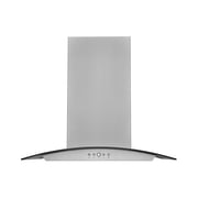 Hauslane IS-200SS-30 30 in. Convertible Island Range Hood, Stainless Steel