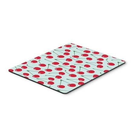 Cherries on Blue Mouse Pad  Hot Pad or Trivet price history on PriceWatchPro