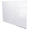 Ghent's Glass 4' x 6' Aria Low Porifle 1/4" Mag. Horz. Glassboard in White Back