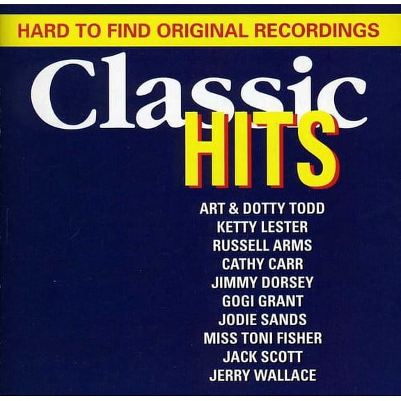 Various Artists - Classic Hits: Hard to Find Originals / Various - Music & Performance - CD