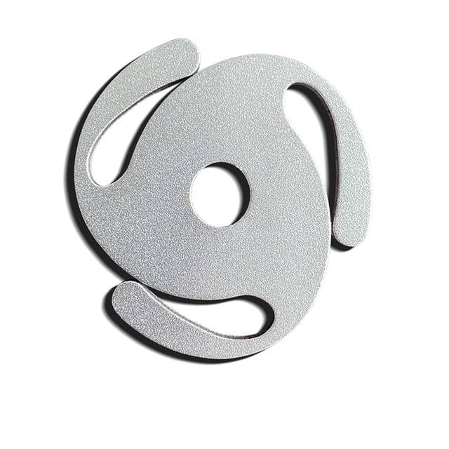 Aluminum LP Vinyl Record Player 45 RPM Balanced Metal Disc Stabilizer Weight Clamp Turntable For 7" Vinyl Stability