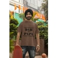 thumbnail image 5 of Adult Cotton T-Shirt - I Have Two Titles: DAD  PAPA and I Rock Them Both, 5 of 5