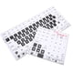thumbnail image 5 of Pegatinas de teclado PVC transparente patrón esmerilado decorativo DIY estilo lindo pegatinas de teclas para computadora de escritorio General, 5 of 8