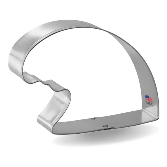 Wave Cookie Cutter 4.25" – Made in the USA – Foose Cookie Cutters Tin Plated Steel – Cookie Mold