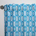 thumbnail image 3 of Designart 'Ornamental Retro Design IV' Mid-Century Modern Curtain Panel, 3 of 5