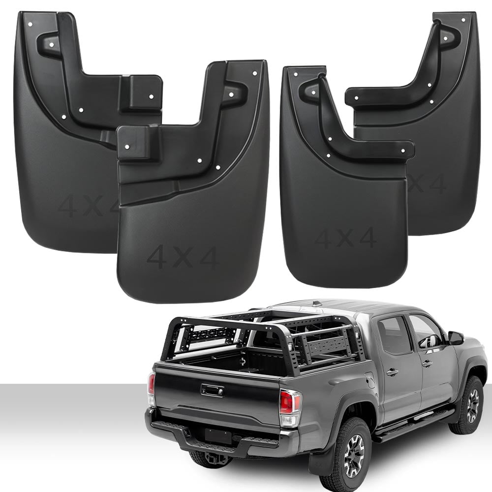Rear Front Mudguards Splash Mud Flaps Mudflaps Fit For Toyota Tacoma 2005-2015